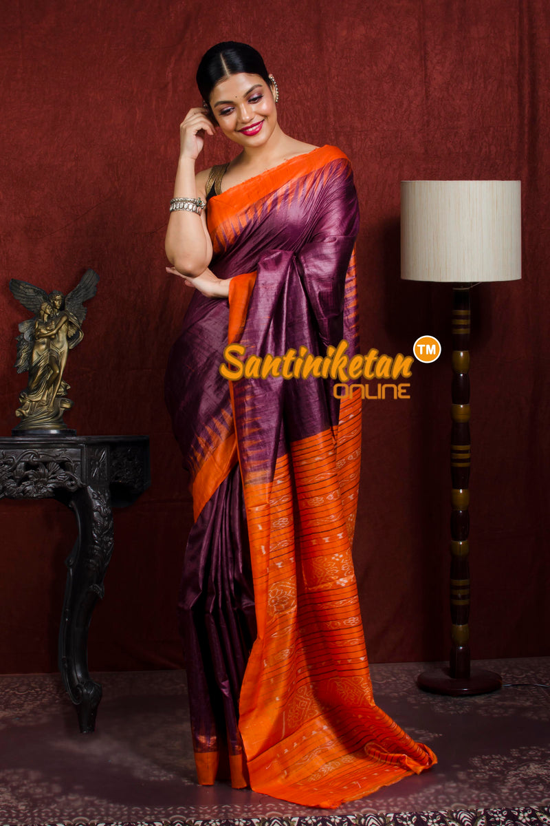 Traditional Gopalpur Tussar Silk Saree SN20212360