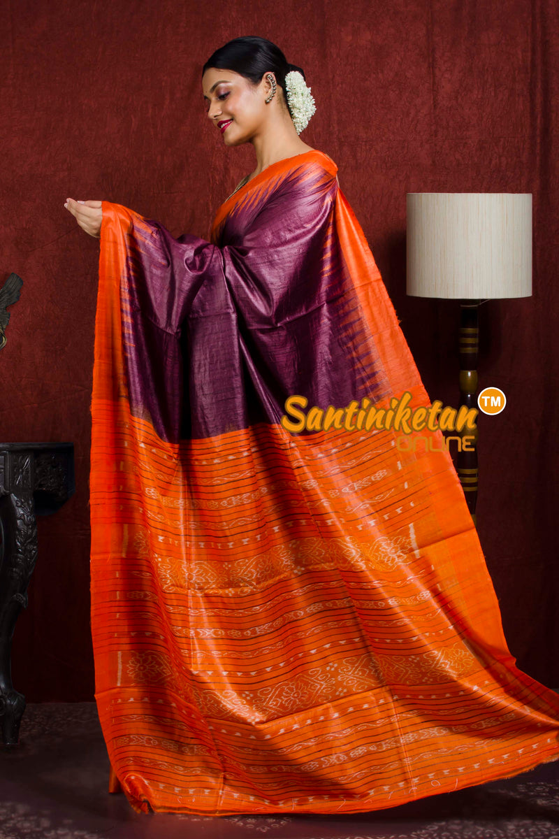 Traditional Gopalpur Tussar Silk Saree SN20212360