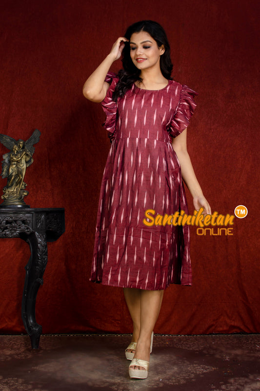 Cotton Ikkat Kurta SN20218093