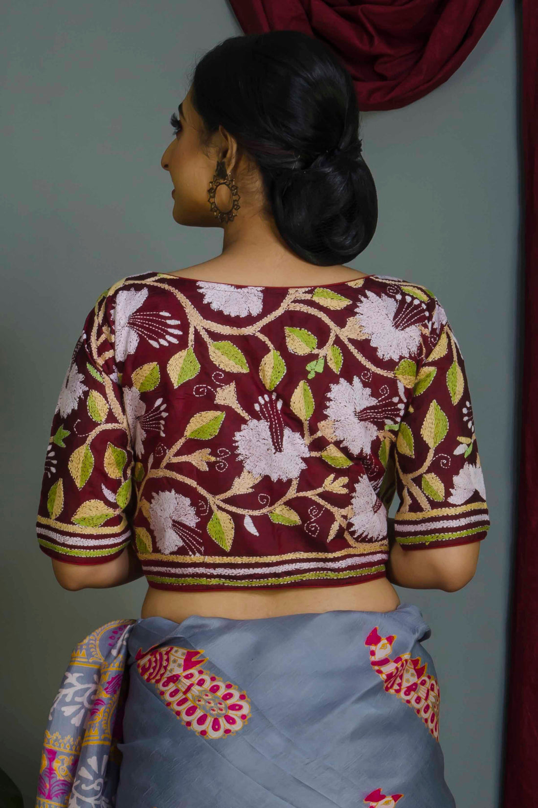 Kantha Stitch Blouse SN20224331