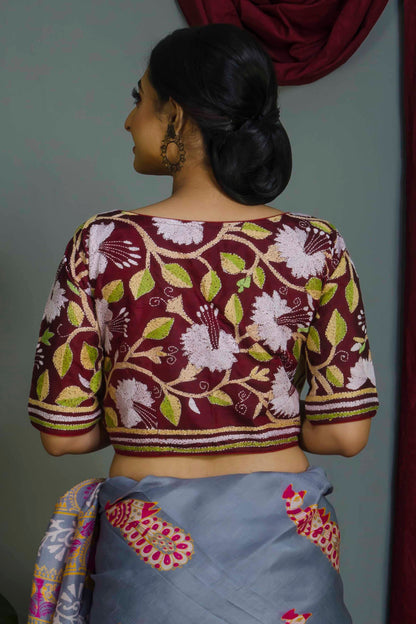 Kantha Stitch Blouse SN20224331