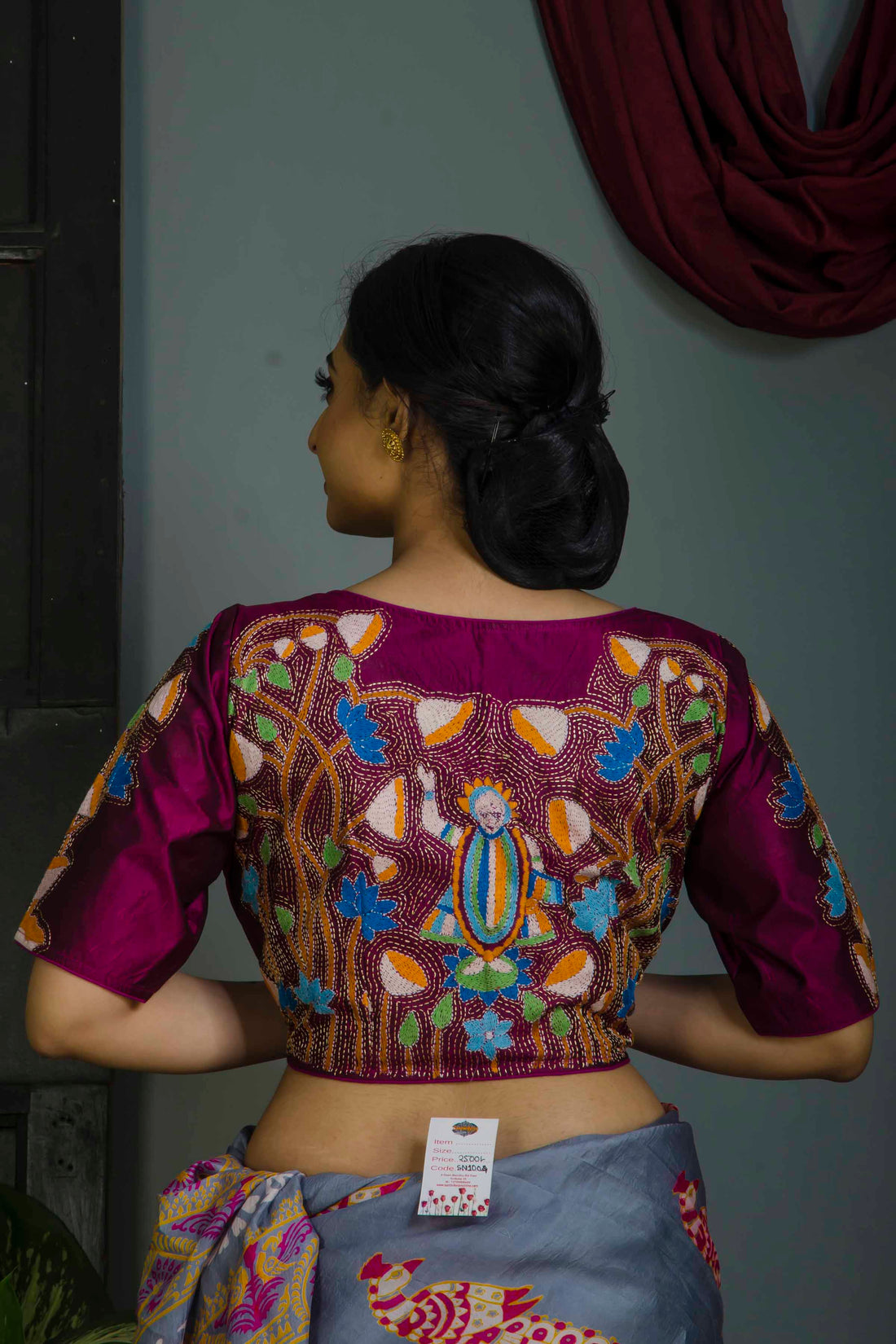Kantha Stitch Blouse SN20224438