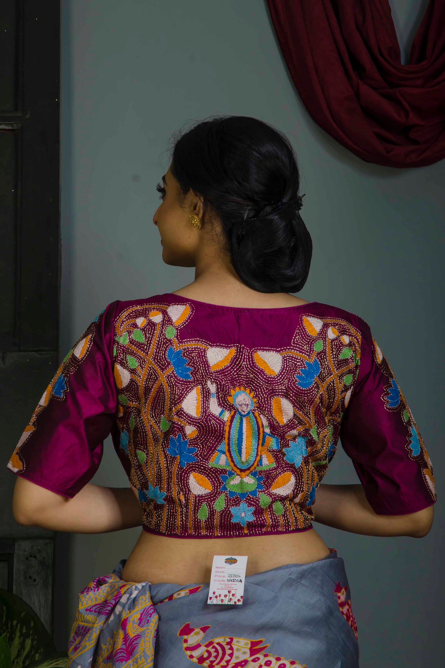 Kantha Stitch Blouse SN20224438