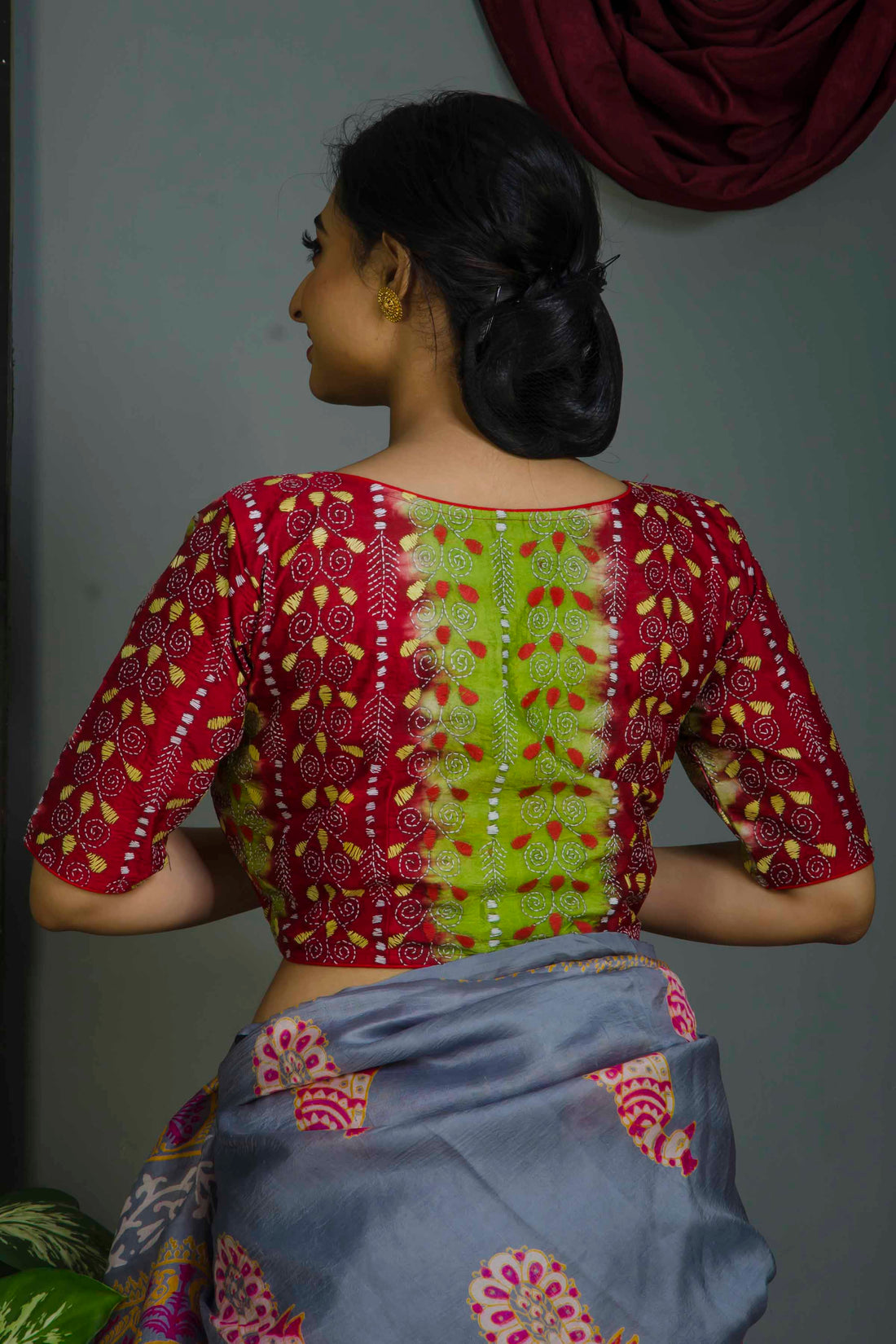 Tussar Kantha Stitch Blouse SN20224506