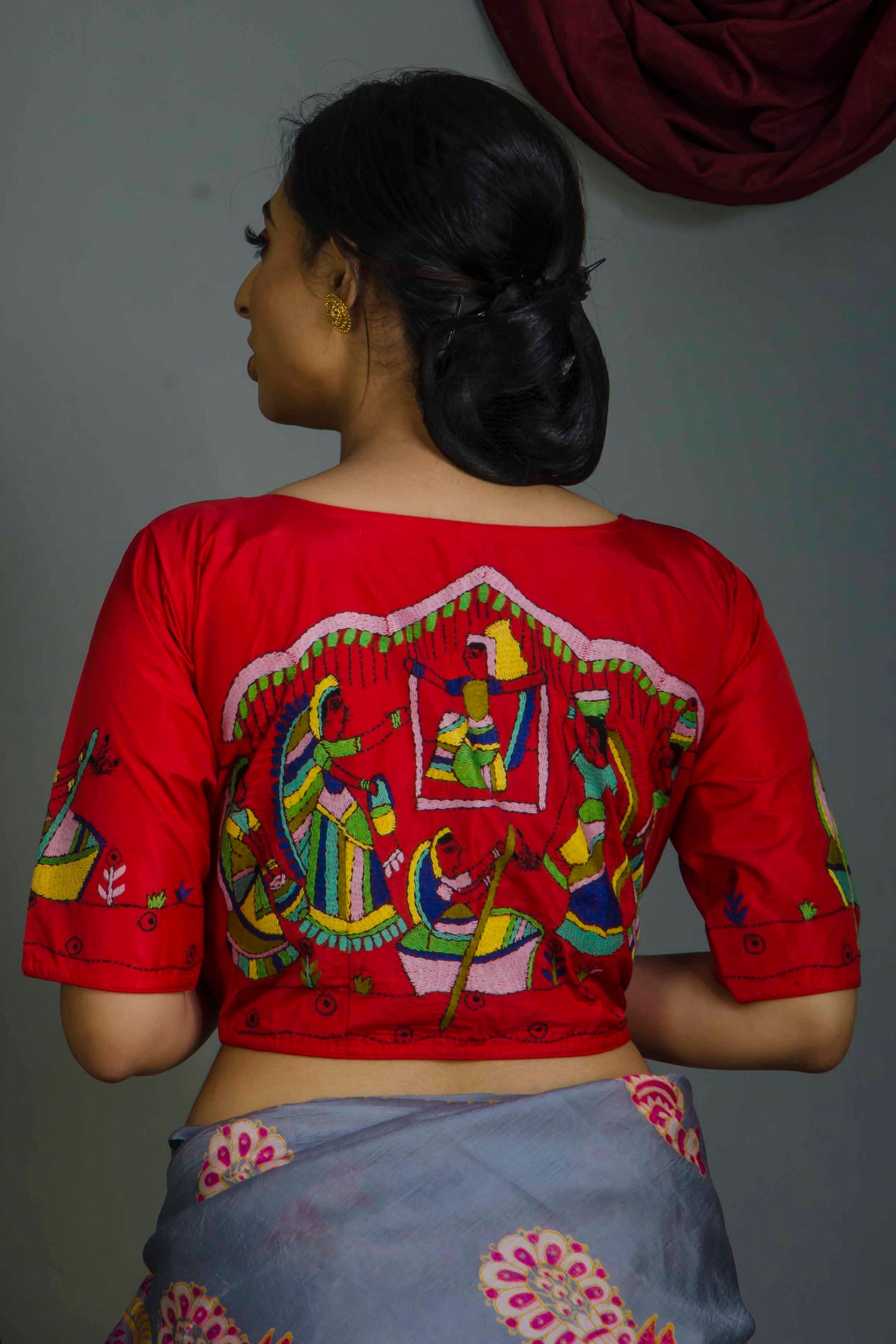 Kantha Stitch Blouse SN20224512