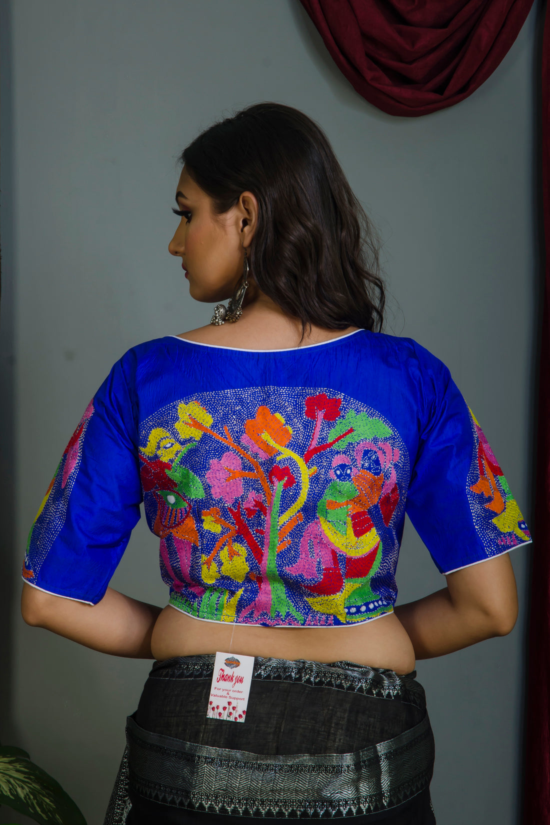 Kantha Stitch Blouse SN20224579