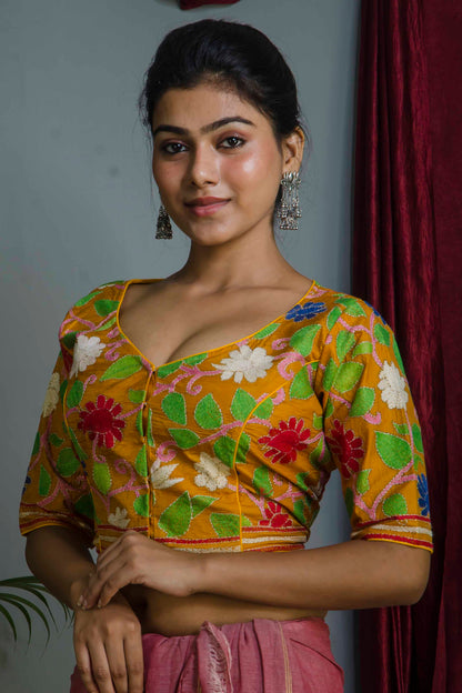 Kantha Stitch Blouse SN20224787
