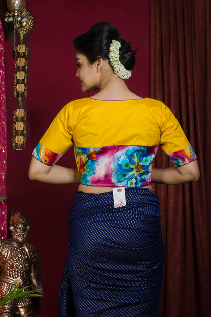 Tussar Hand Batik Blouse SN20227276