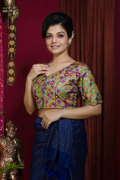 Tussar Kalamkari Blouse SN20227301