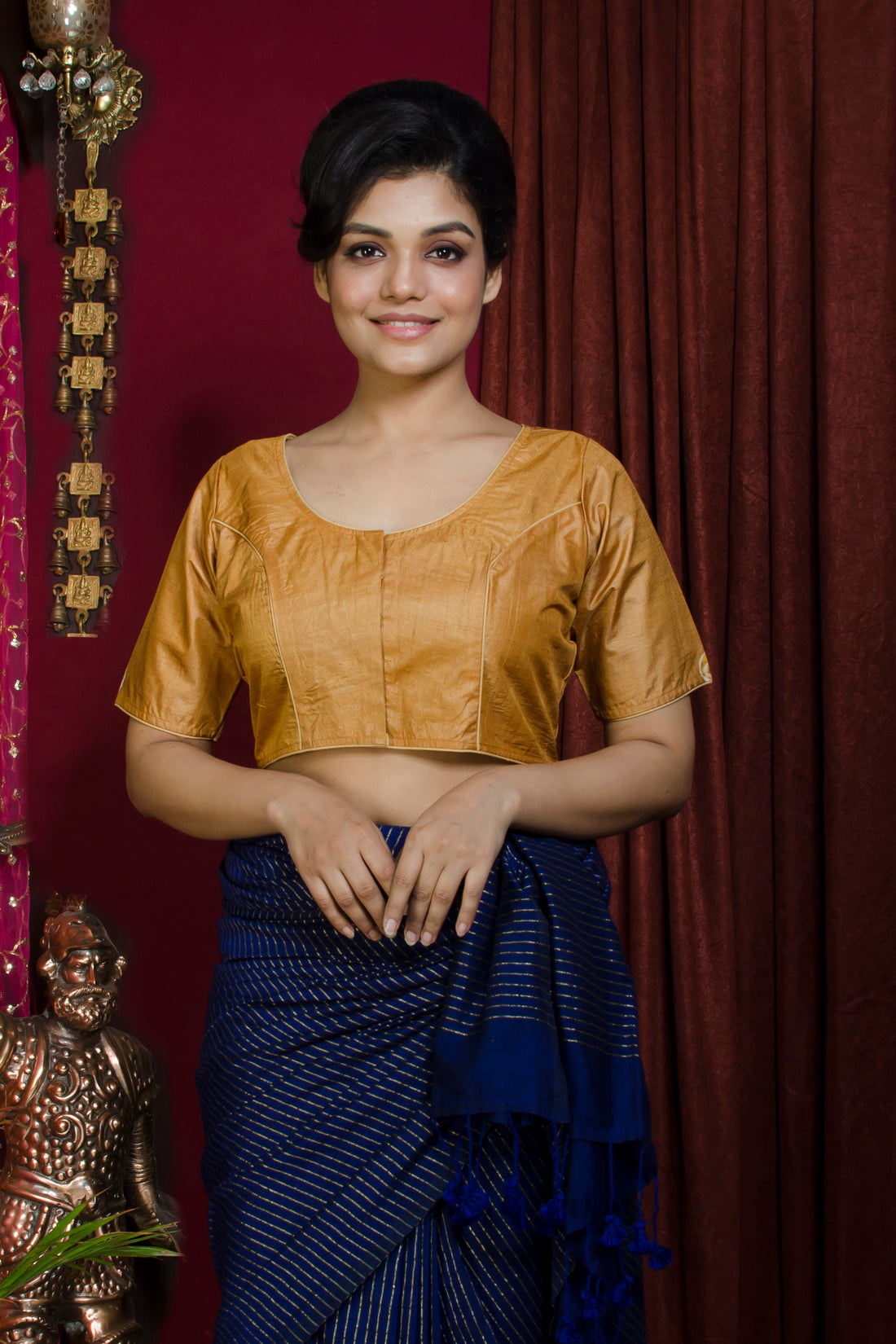 Tussar Hand Batik Blouse SN20227325