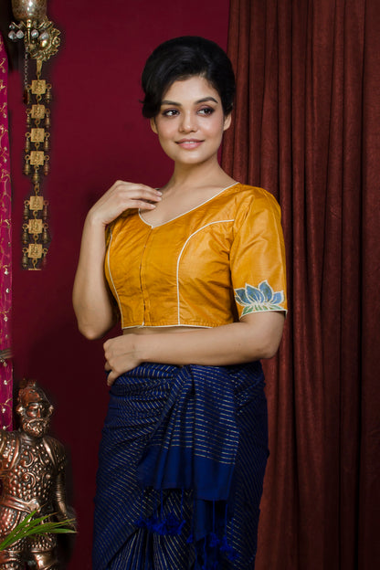 Tussar Hand Batik Blouse SN20227374