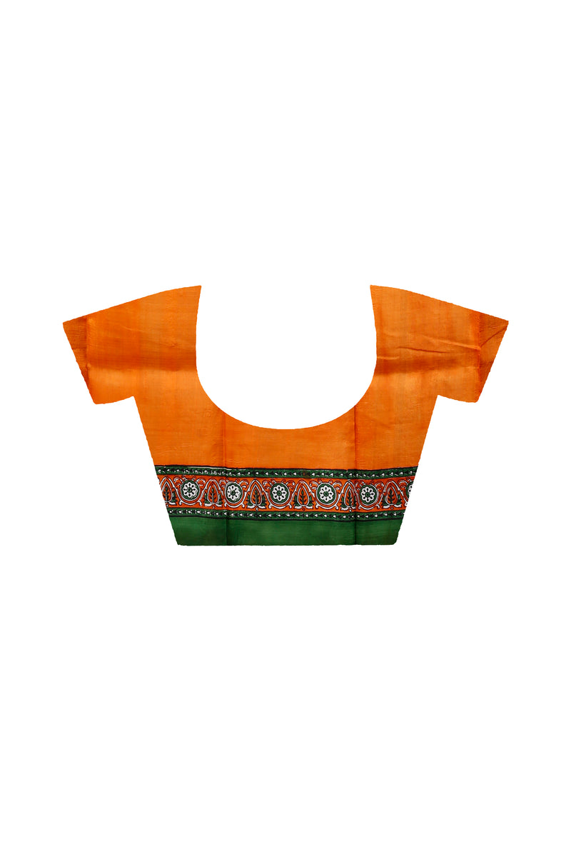 Hand Block On Murshidabad Silk SN20228790
