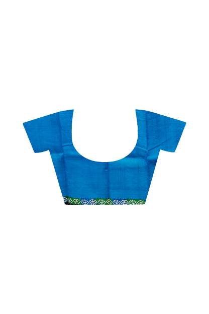 Hand Block On Murshidabad Silk SN20228799