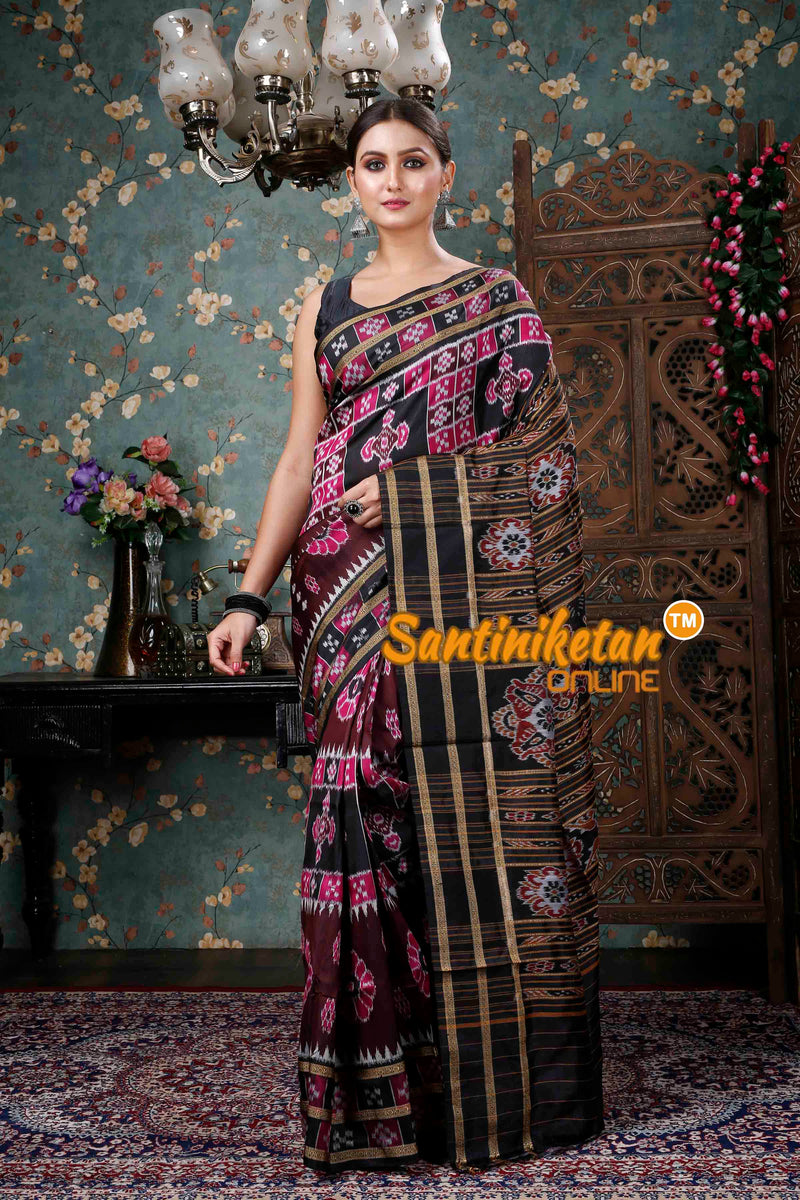 Nabakothi Khandua Silk Pasapalli Border Saree SN20228865
