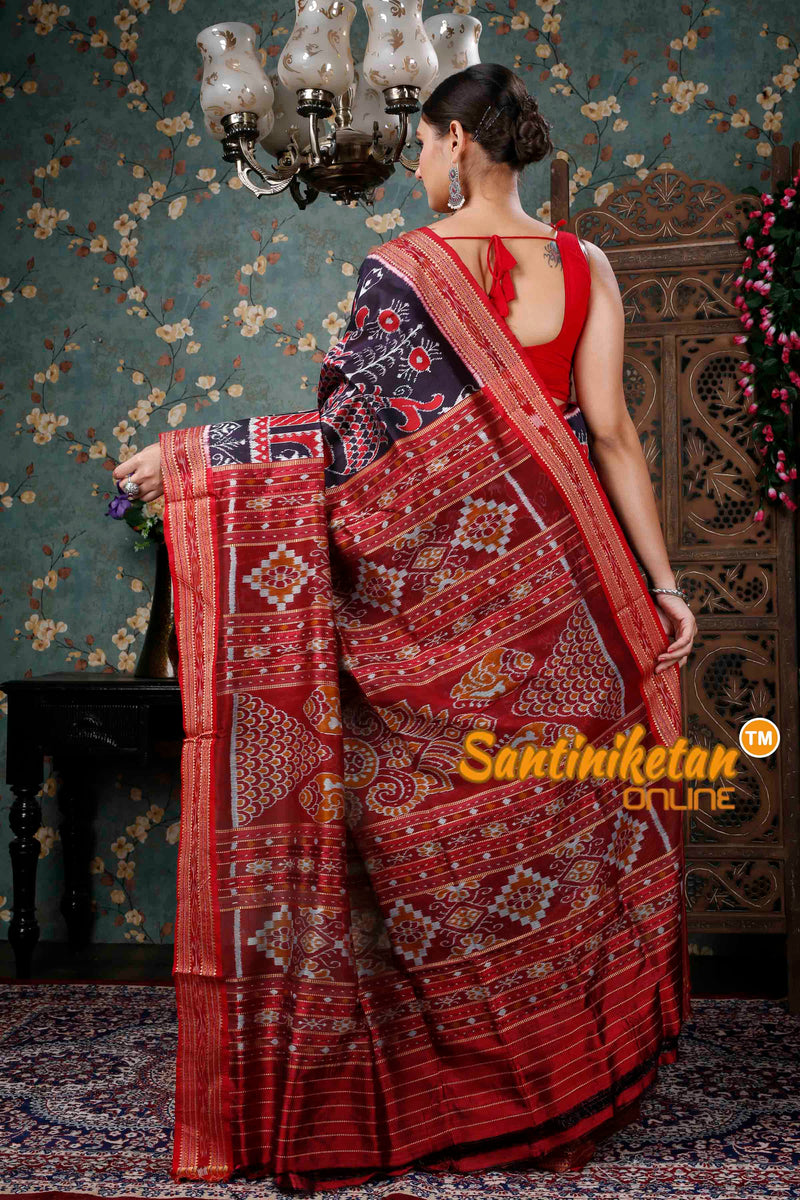 Traditional Silk Ikkat Saree SN20229054
