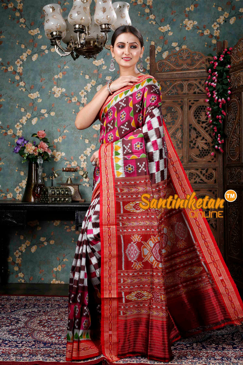 Traditional Silk Ikkat Saree SN20229060