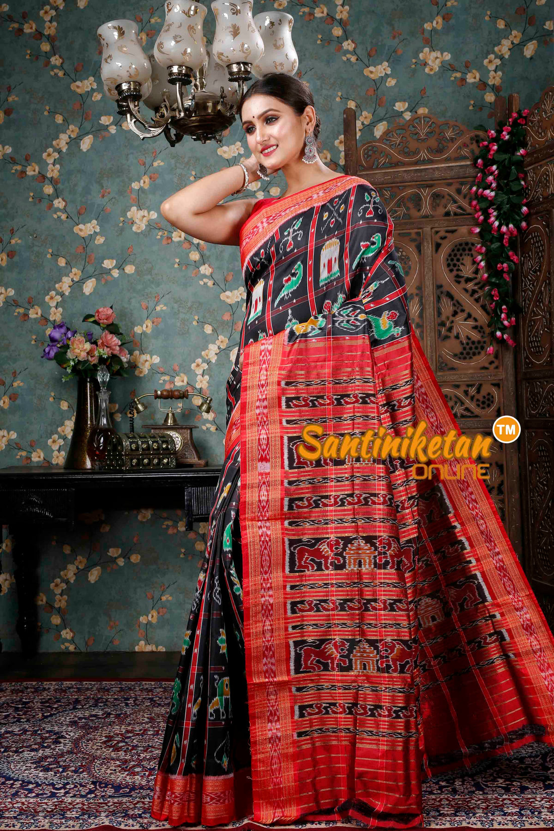 Nabakothi Khandua Silk Saree SN20229063