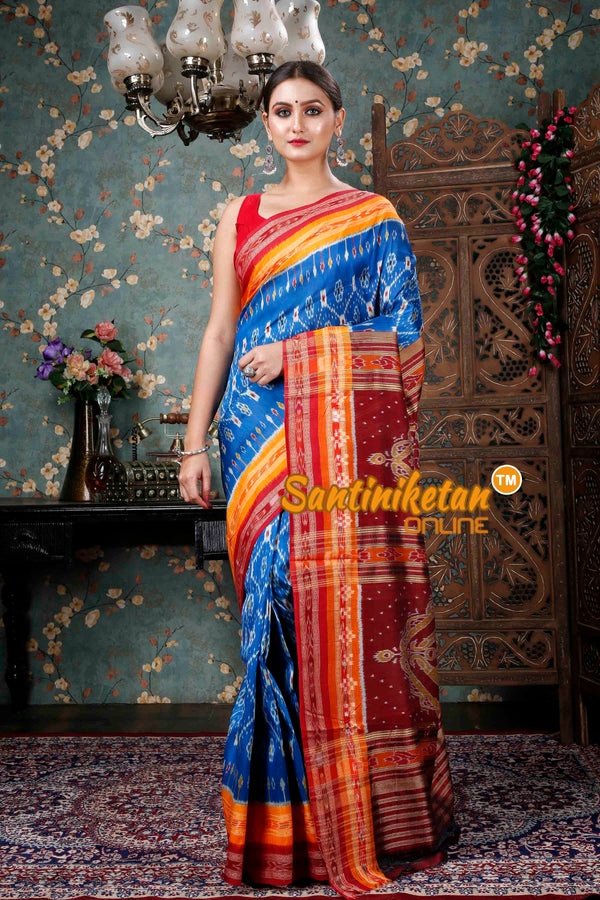 Traditional Silk Ikkat Saree SN20229073