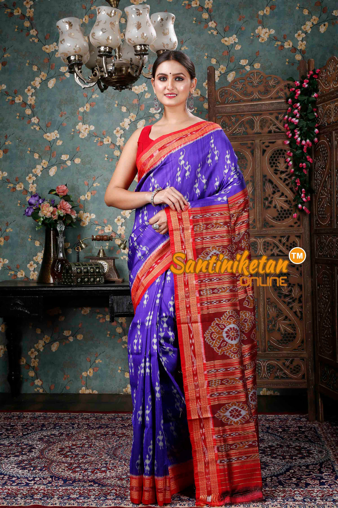 Traditional Silk Ikkat Saree SN20229102