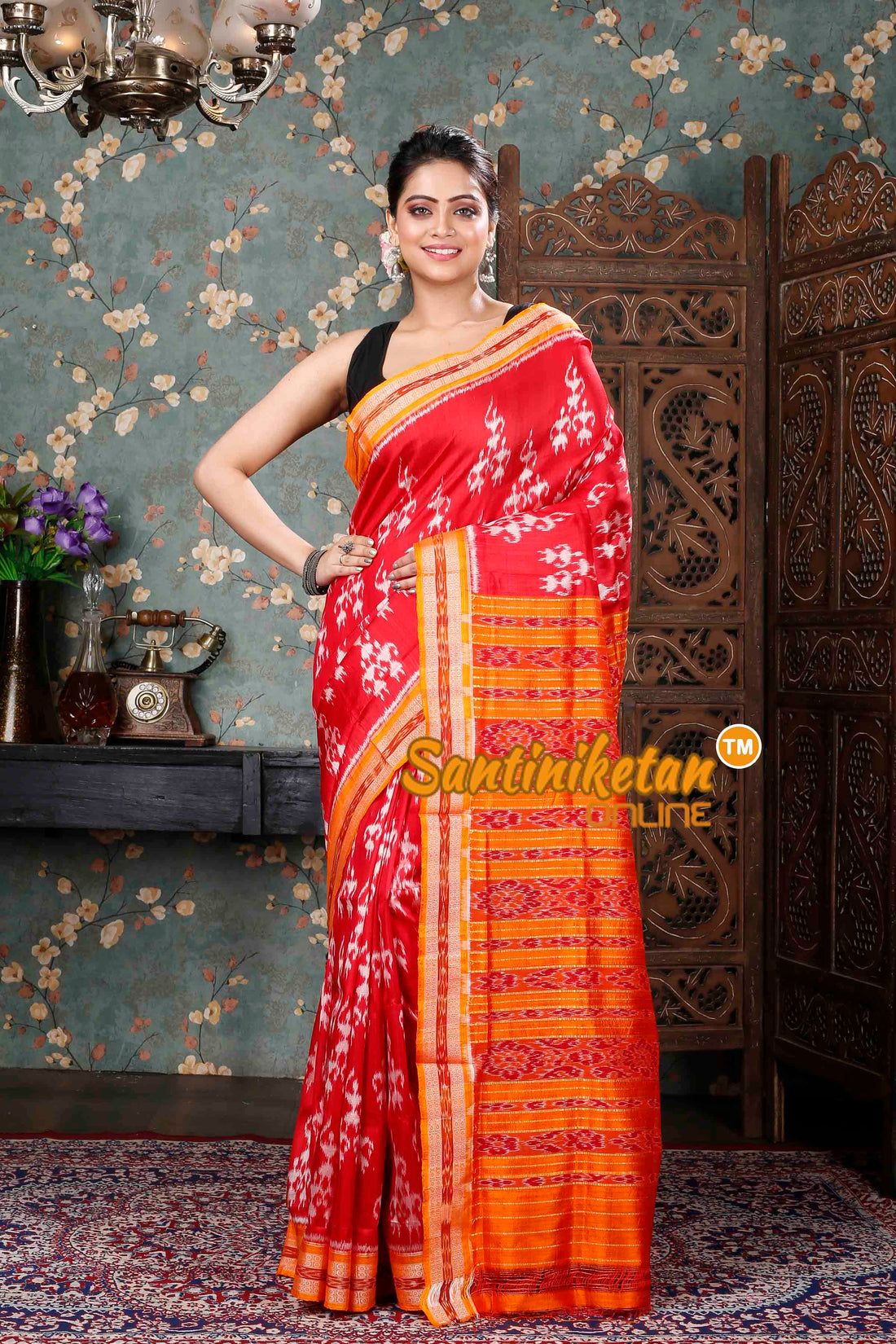 Traditional Silk Ikkat Saree SN20239568