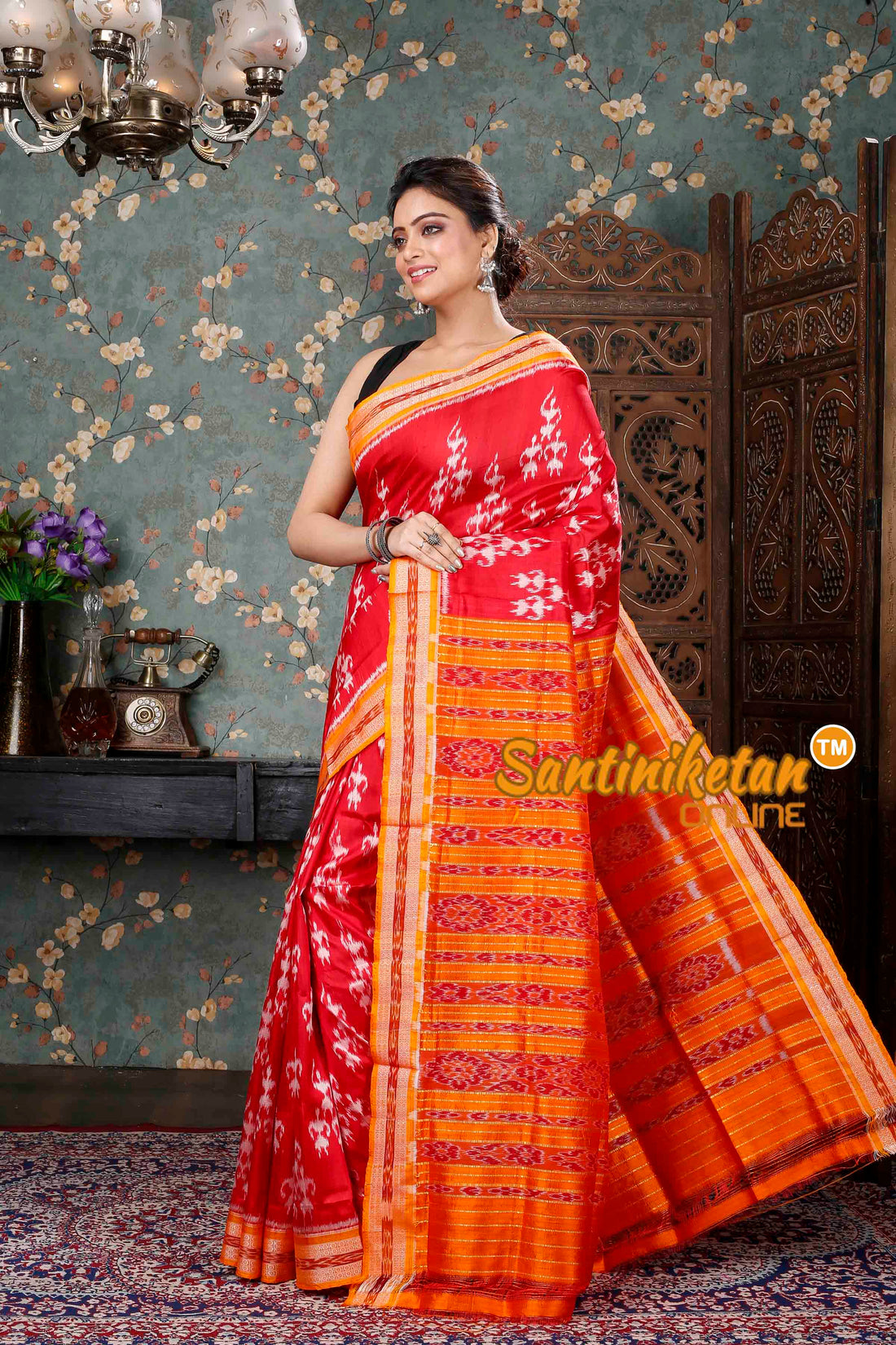 Traditional Silk Ikkat Saree SN20239568