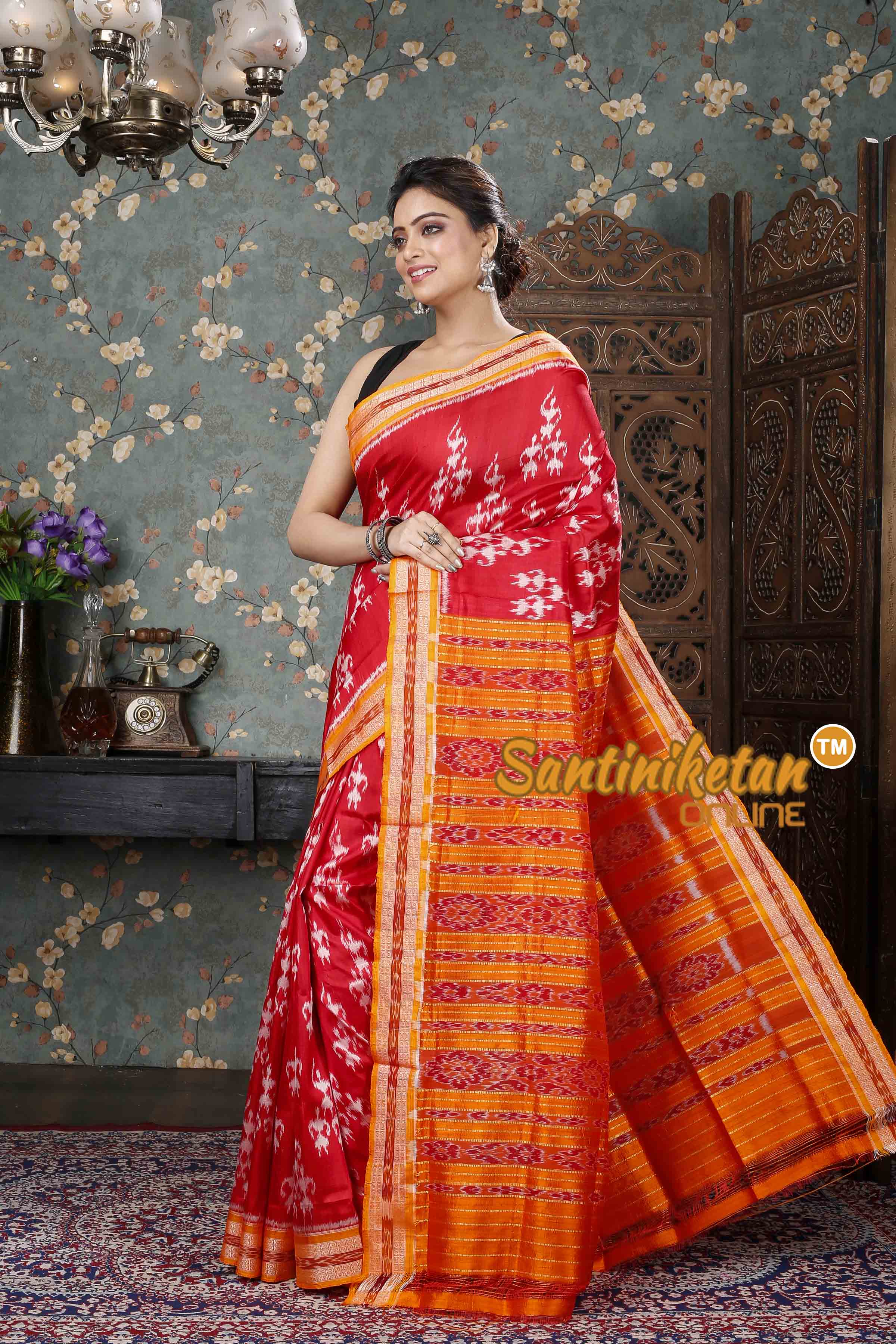 Traditional Silk Ikkat Saree SN20239568