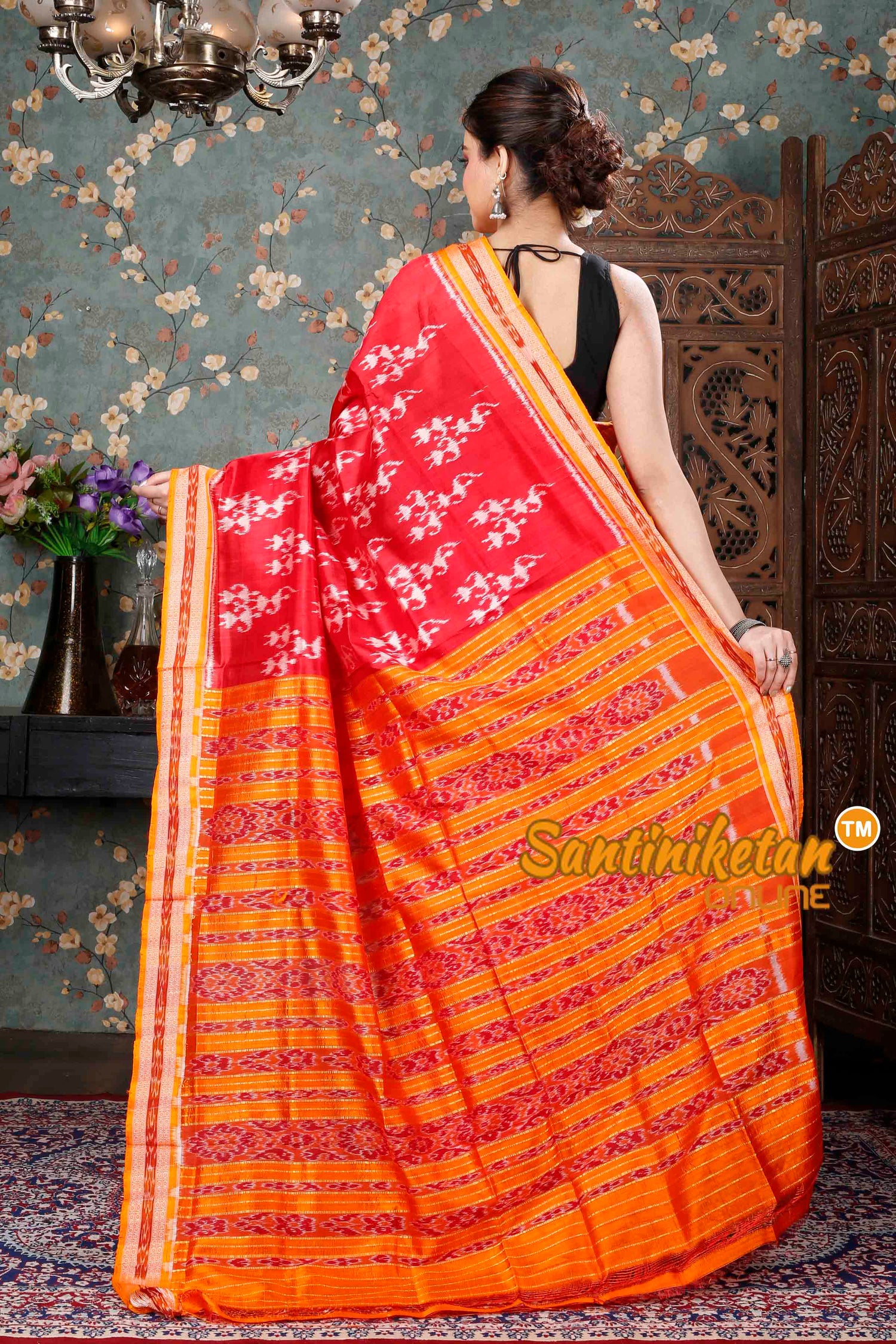 Traditional Silk Ikkat Saree SN20239568