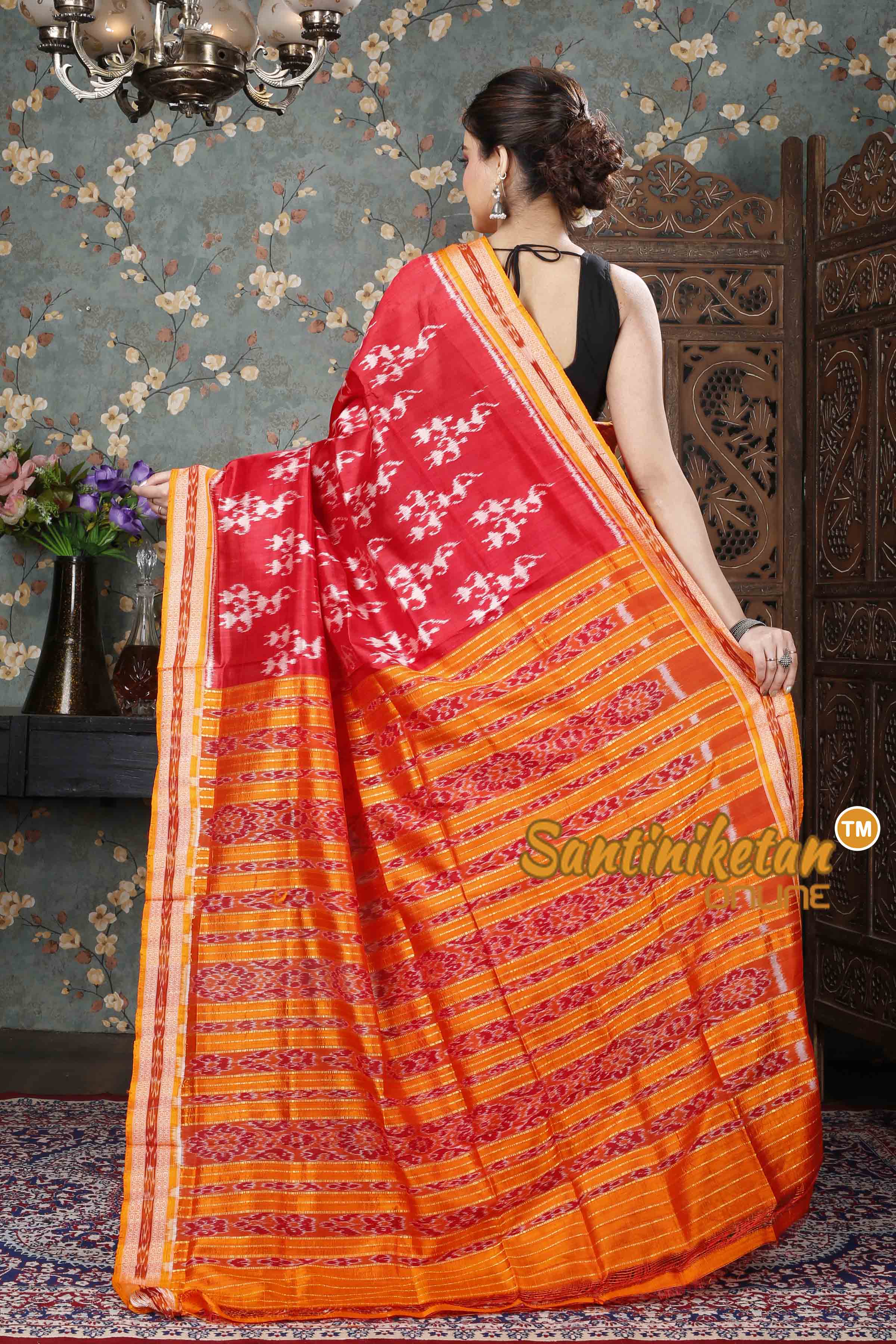 Traditional Silk Ikkat Saree SN20239568