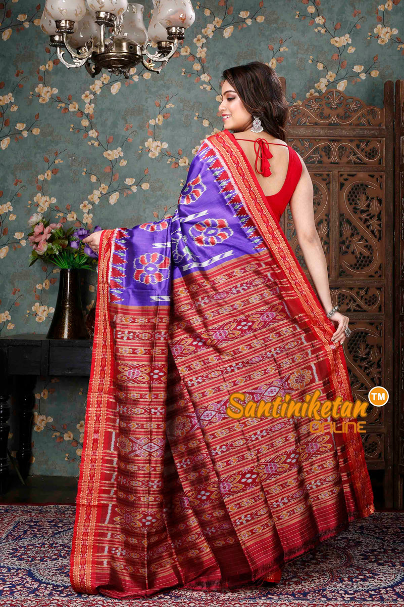 Ladies Pochampally Ikkat Silk Saree With Blouse Piece, 6.3 Meter Length at  Best Price in Hyderabad | Home Textiles